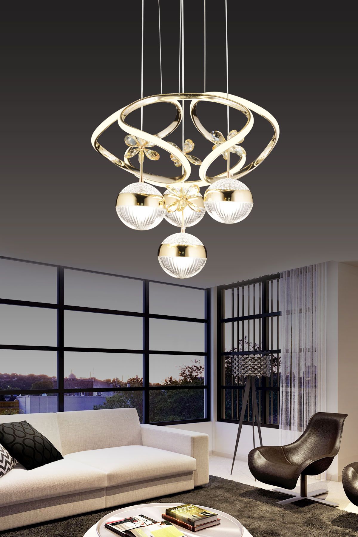 Dekoratif Sarkıt Led Avize BLX-024-TOPLU