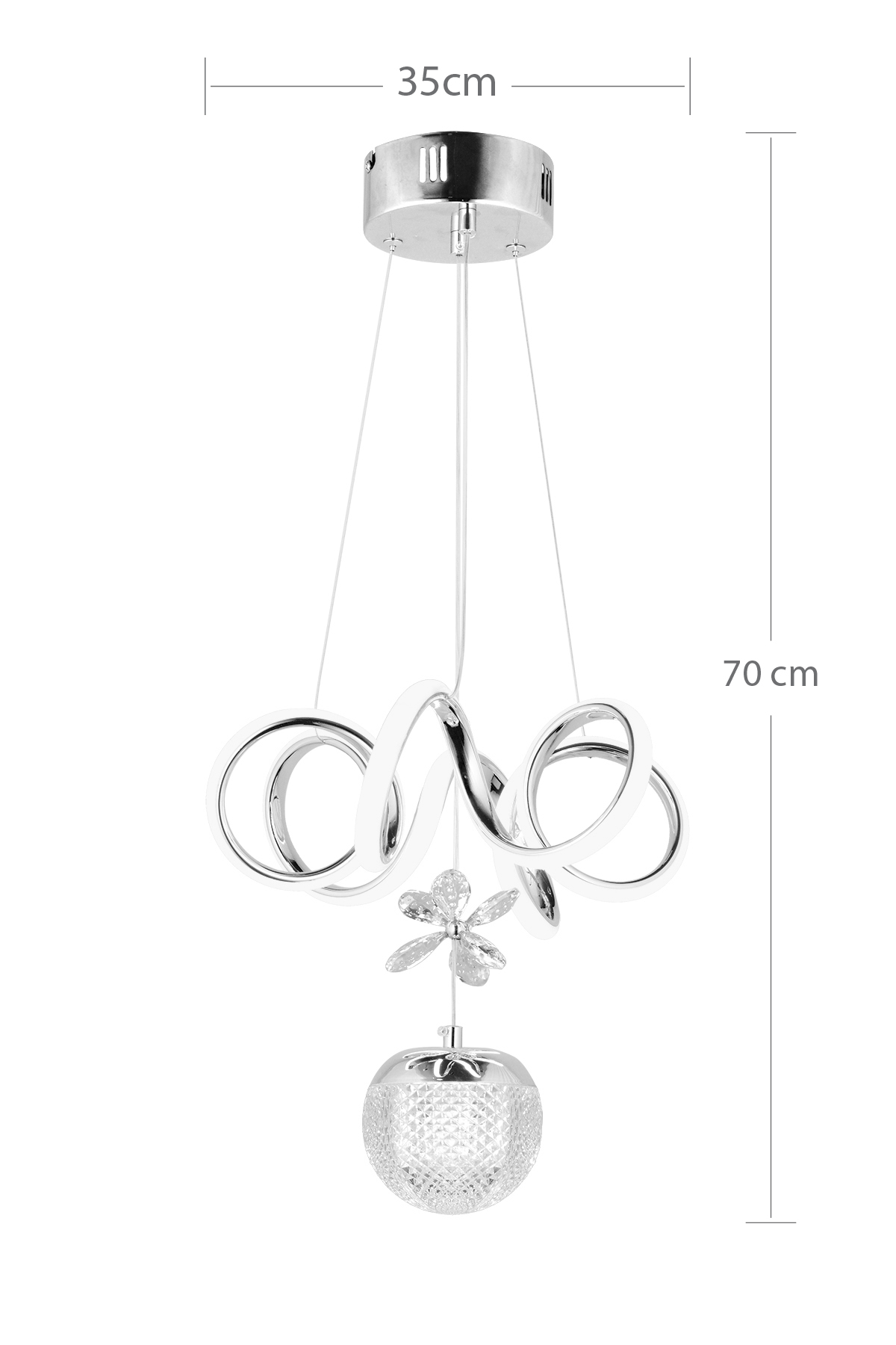 Dekoratif Sarkıt Led Avize BLX-041-TOPLU