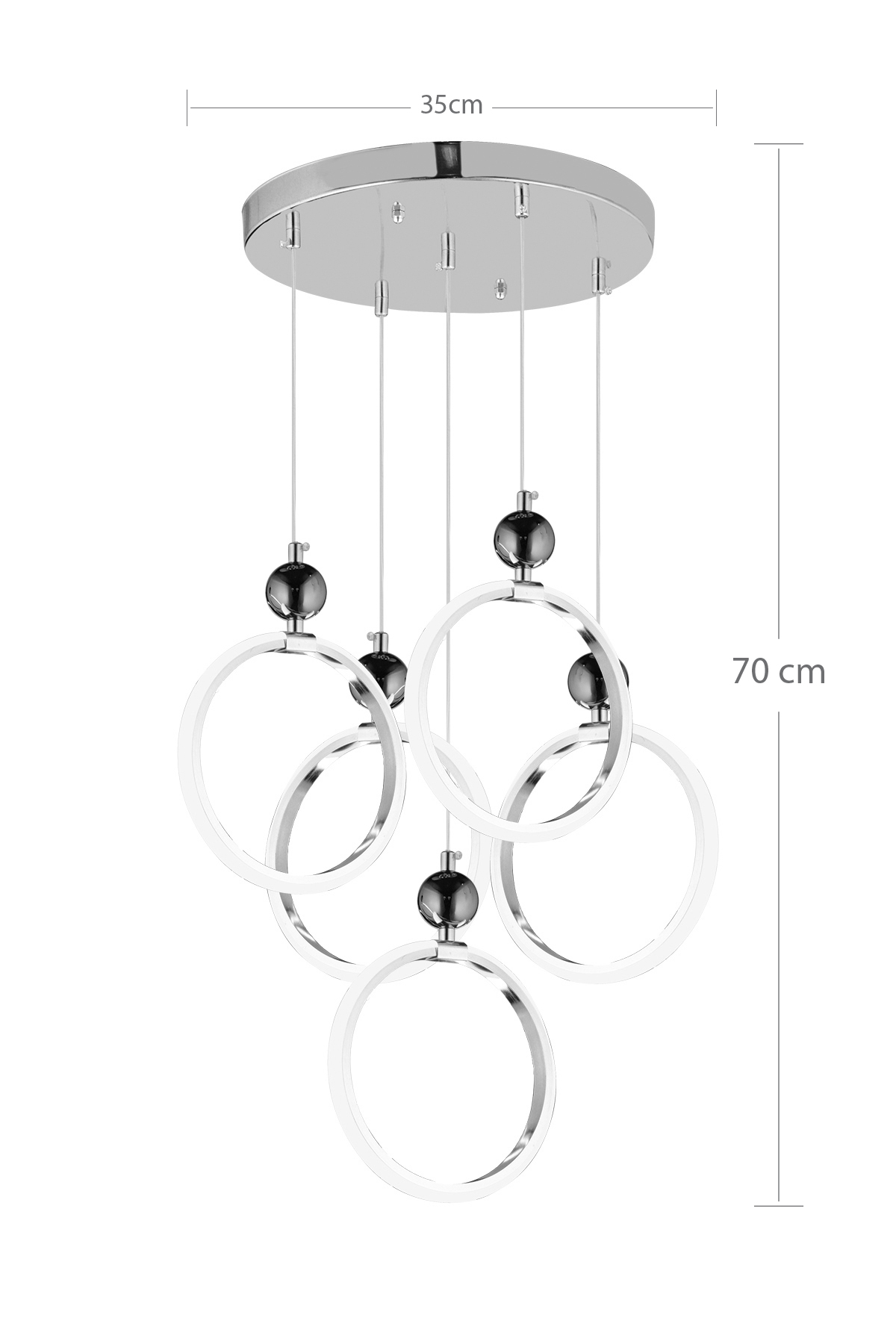 Dekoratif Sarkıt Led Avize BLX-073-5