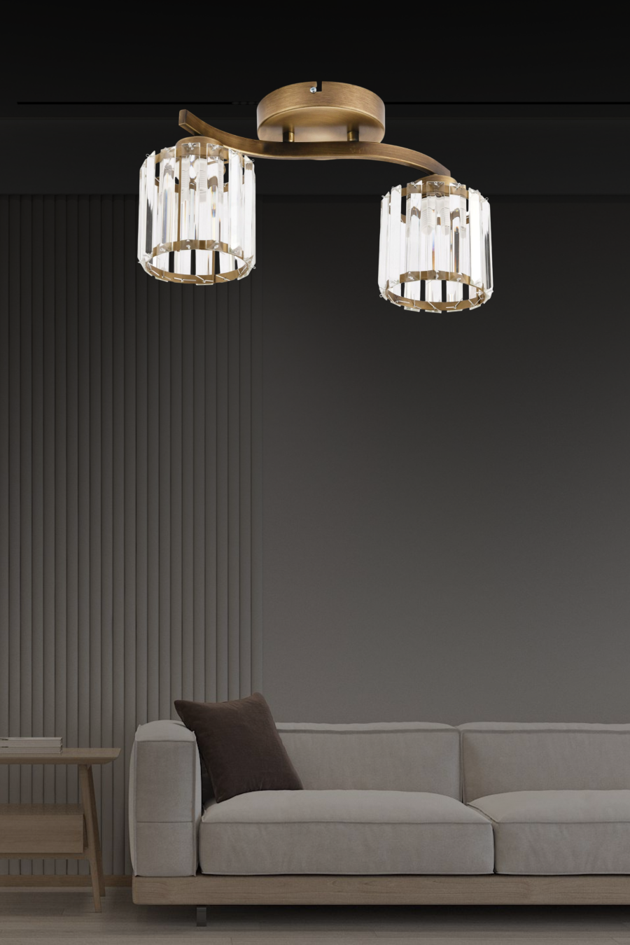 Dekoratif Led Avize BLX-KR-2-S
