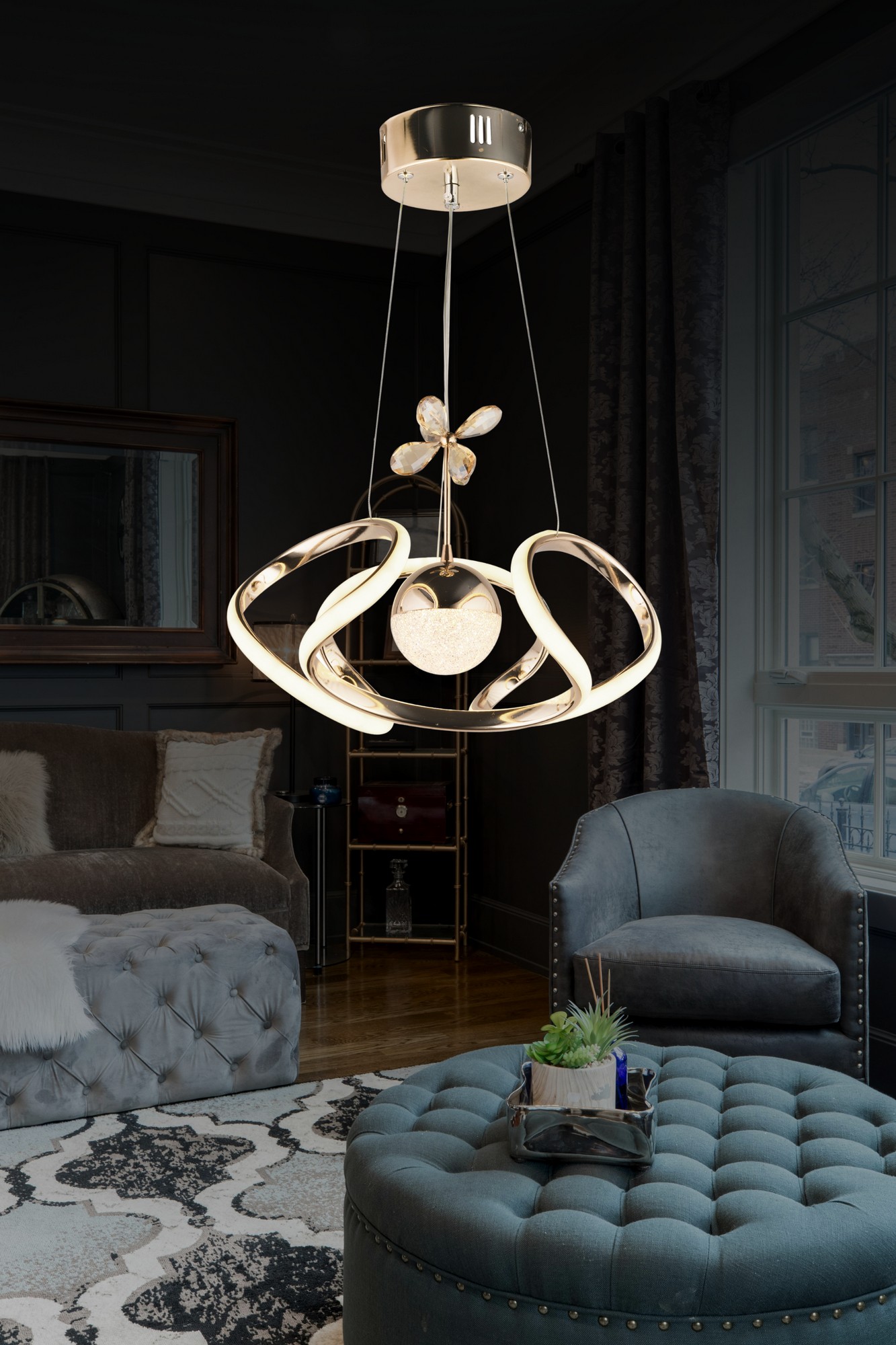 Dekoratif Sarkıt Avize BLX-LD-016-T