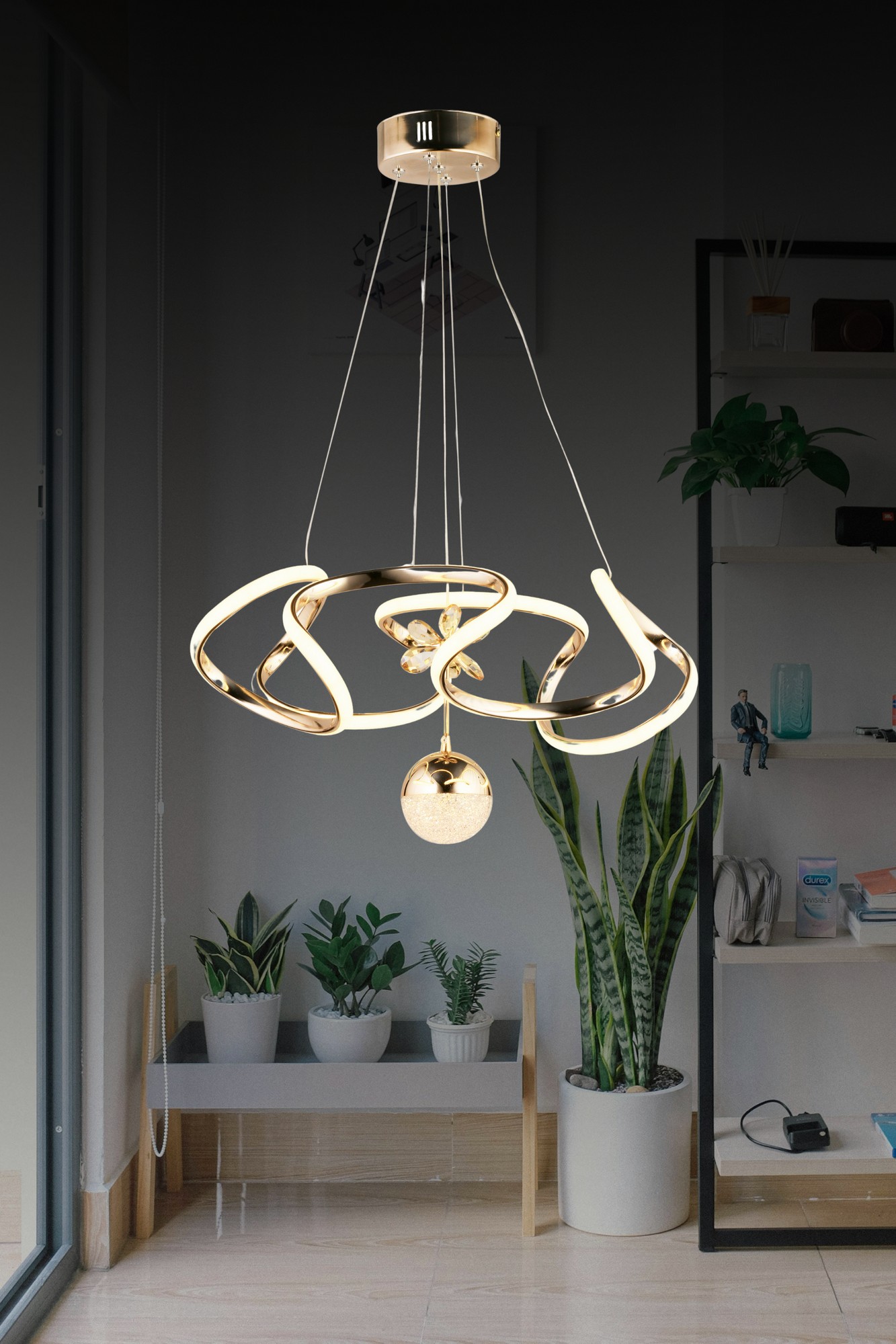 Dekoratif Sarkıt Avize BLX-LD-017-T