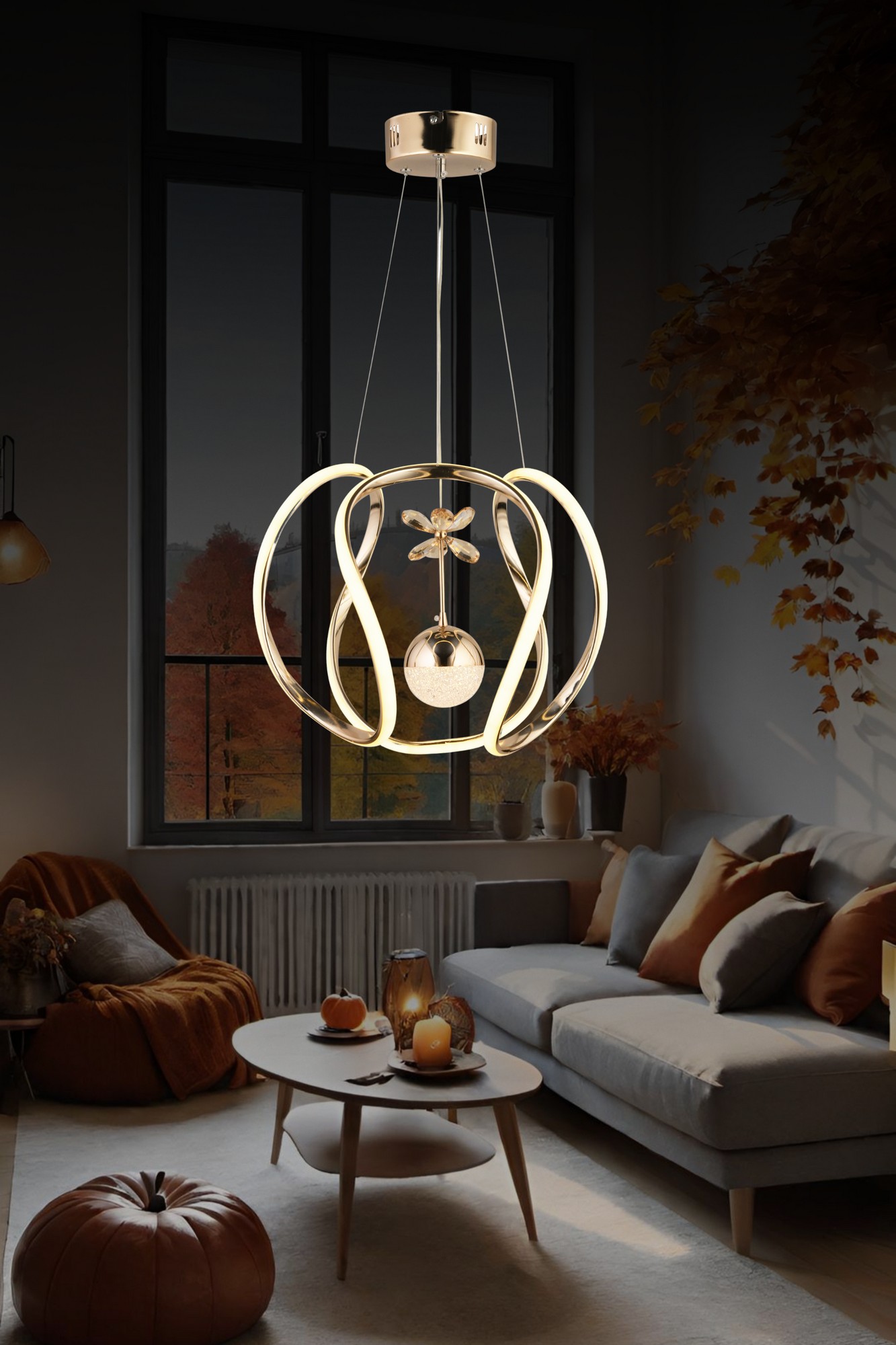 Dekoratif Sarkıt Avize BLX-LD-018-BT