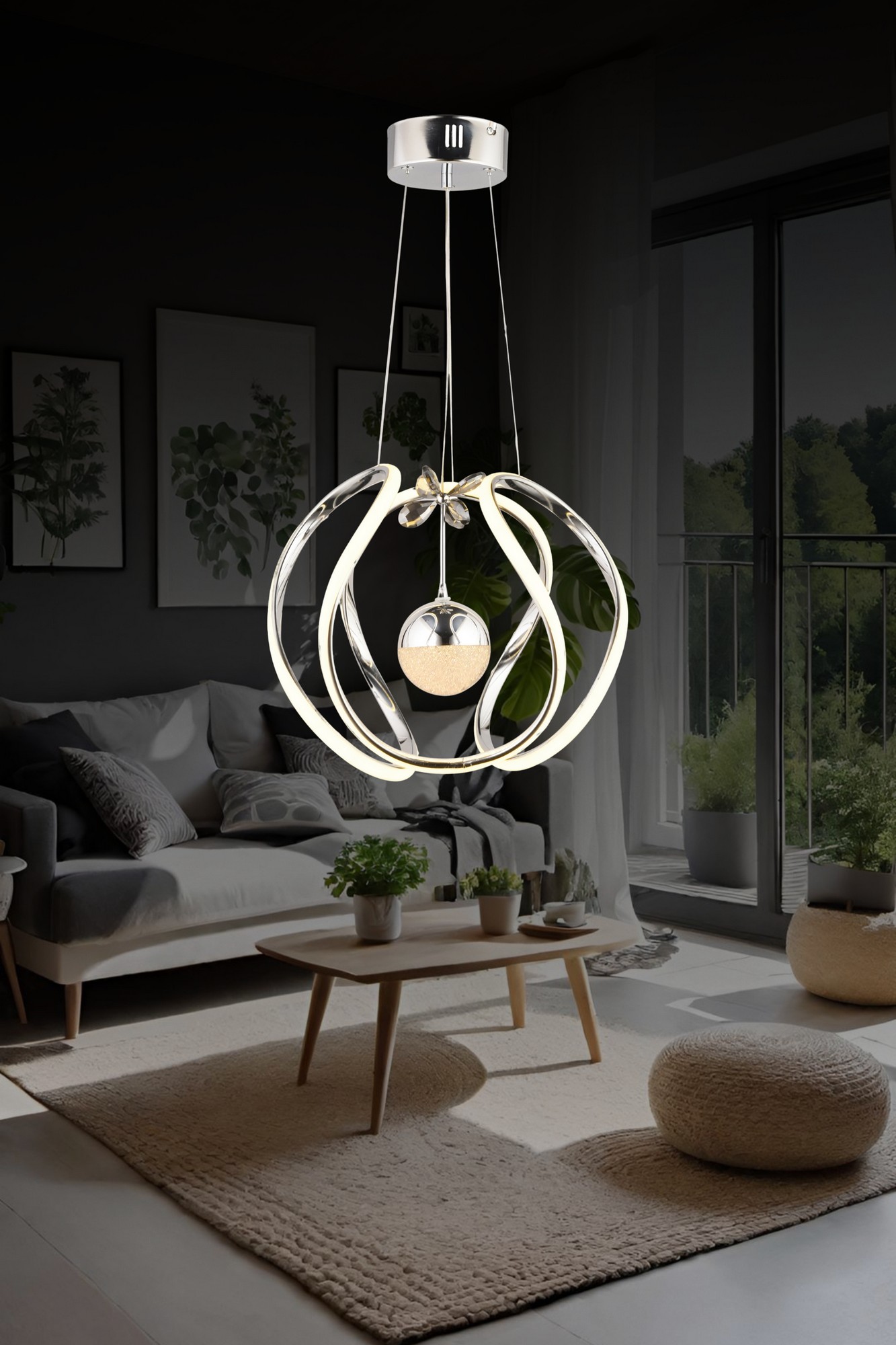 Dekoratif Sarkıt Avize BLX-LD-018-BT