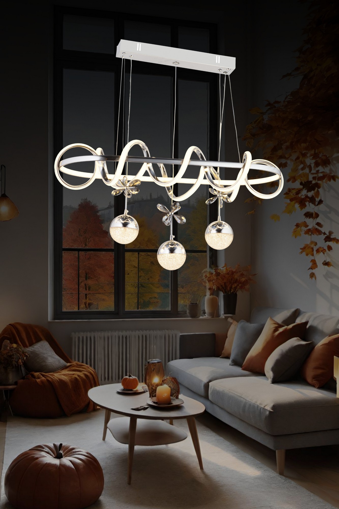 Dekoratif Sarkıt Avize BLX-LD-023-YMT