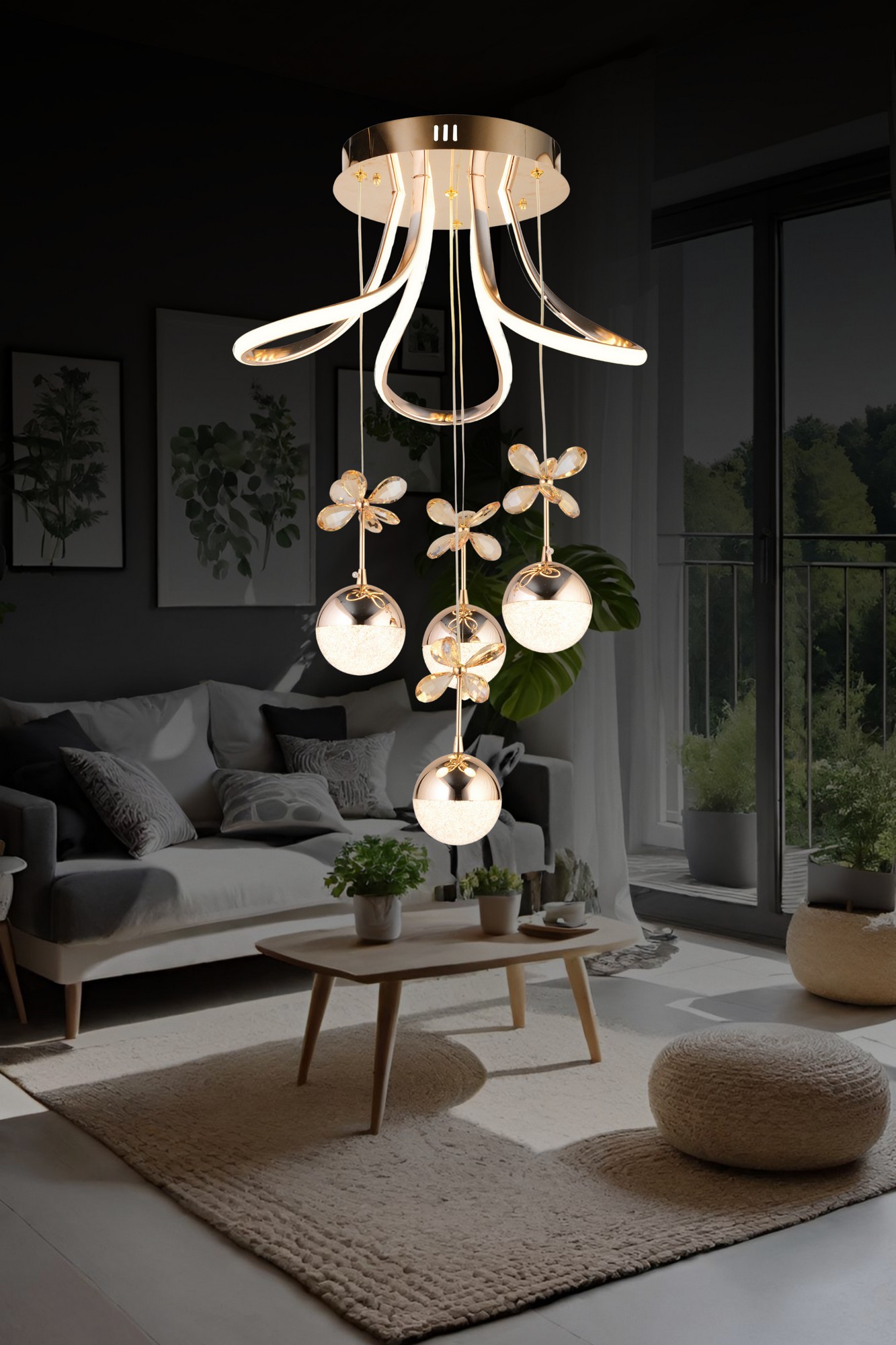 Dekoratif Sarkıt Avize BLX-LD-033-3