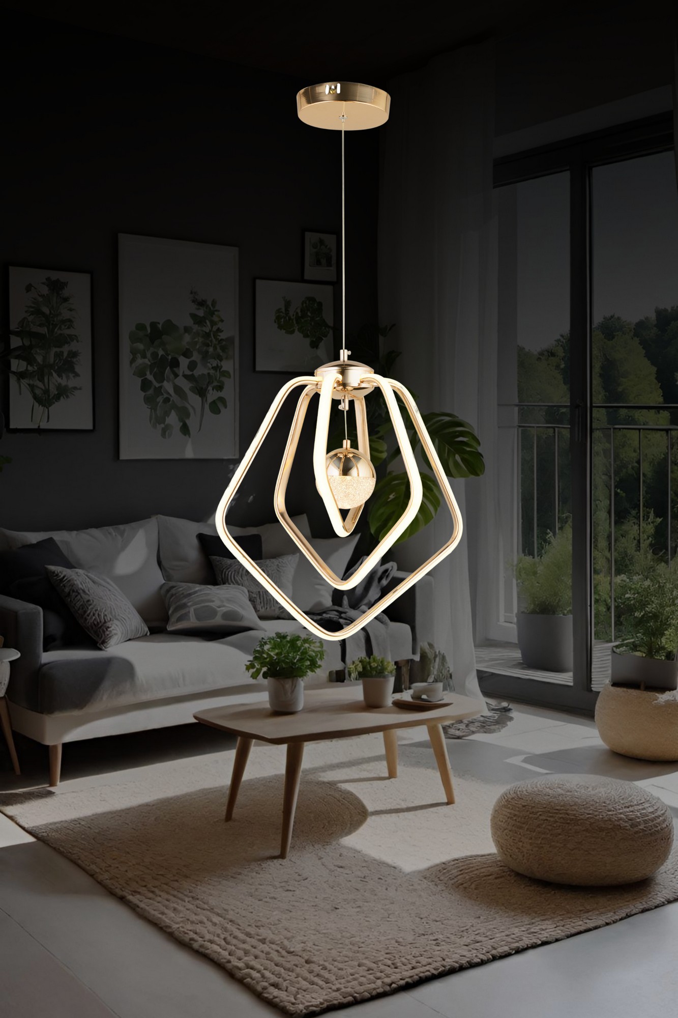 Dekoratif Sarkıt Avize BLX-LD-068-T