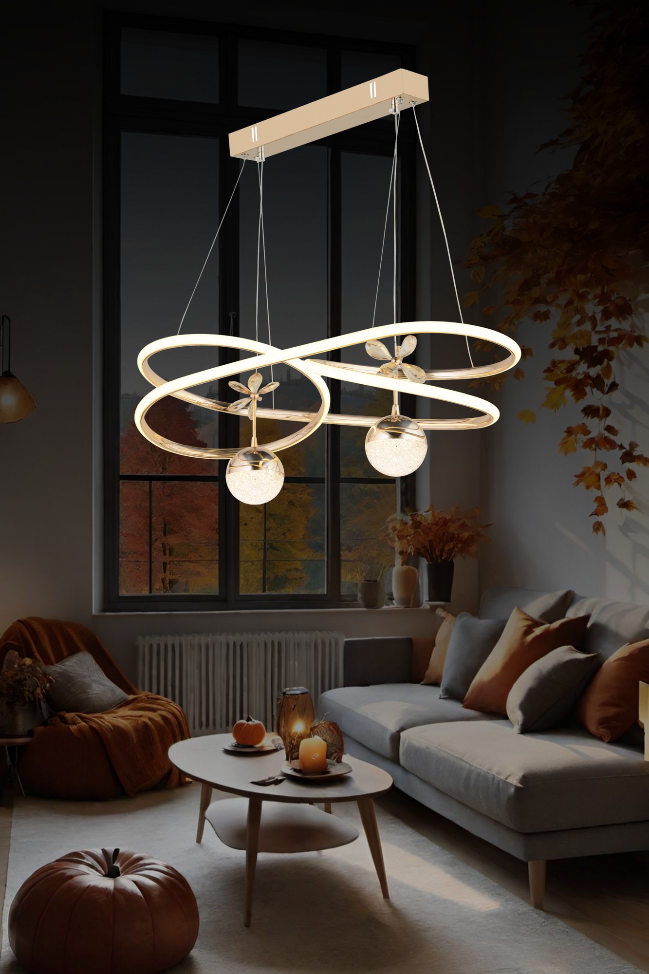 Dekoratif Sarkıt Avize BLX-LD-070-T