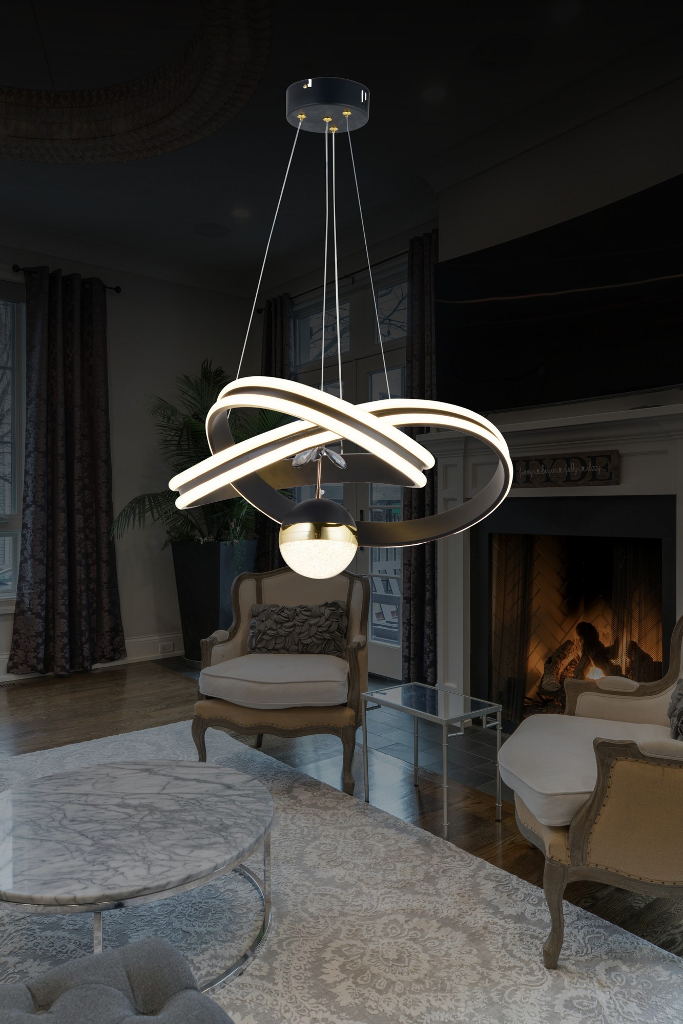 Dekoratif Sarkıt Avize BLX-LD-084-TS