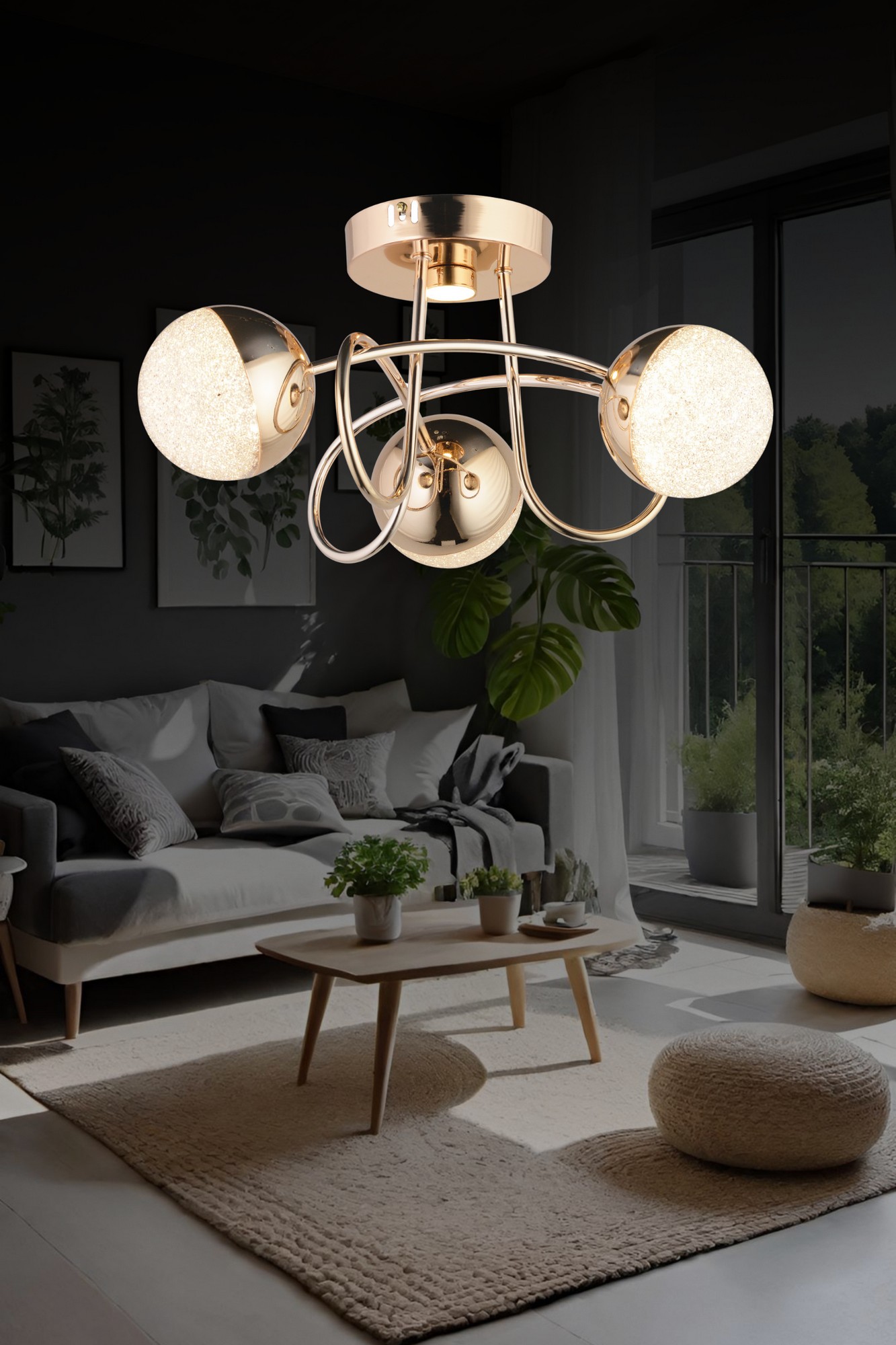 Dekoratif Led Avize BLX-PL-021-3