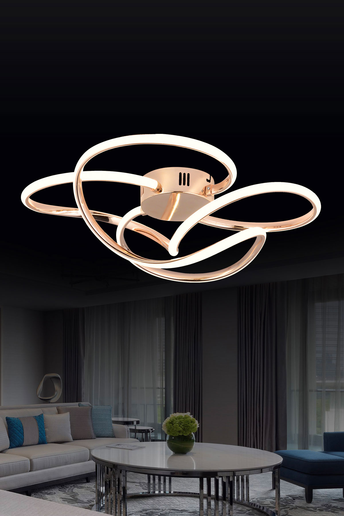 Dekoratif Led Avize BLX-PL-08-4
