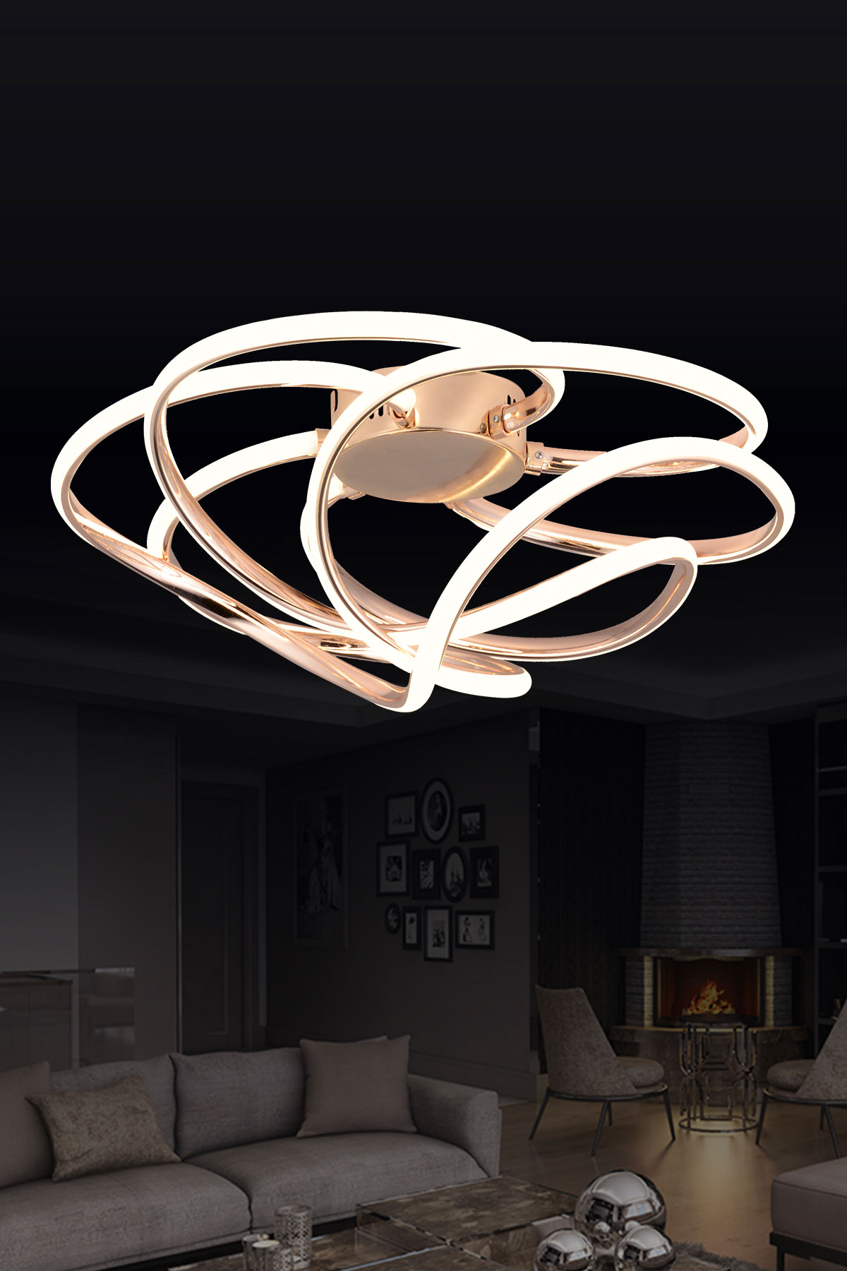 Dekoratif Led Avize BLX-PL-08-6