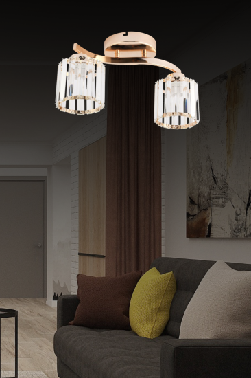 Dekoratif Led Avize BLX-KR-2-S