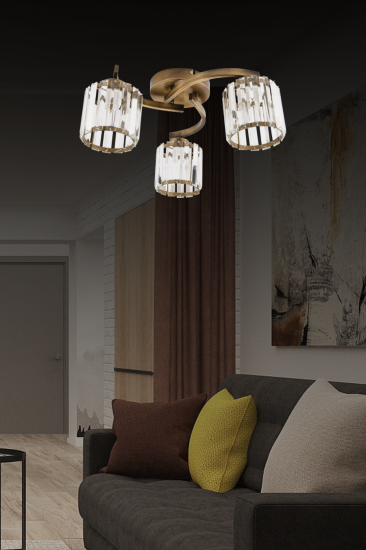 Dekoratif Led Avize BLX-KR-3-PL