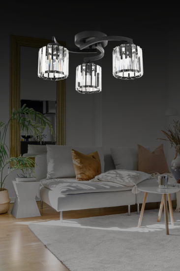 Dekoratif Led Avize BLX-KR-3-PL