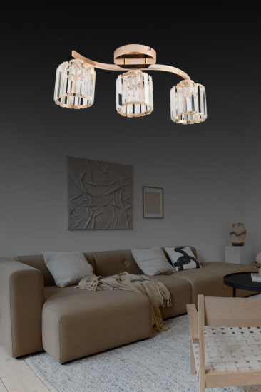 Dekoratif Led Avize BLX-KR-3-S