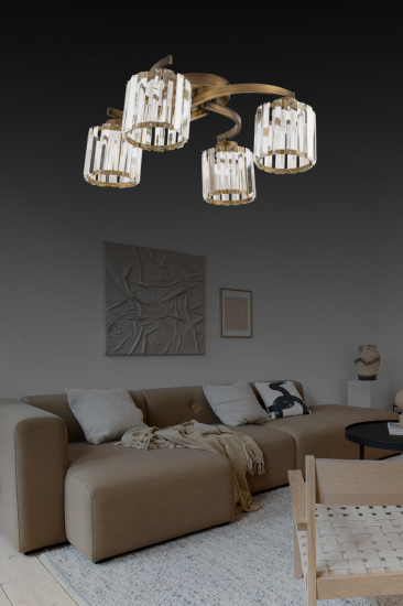 Dekoratif Led Avize BLX-KR-4-PL