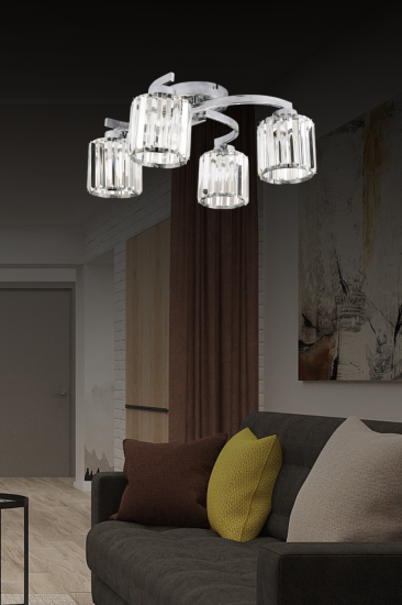 Dekoratif Led Avize BLX-KR-4-PL