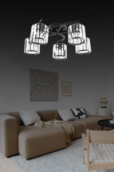 Dekoratif Led Avize BLX-KR-5-PL