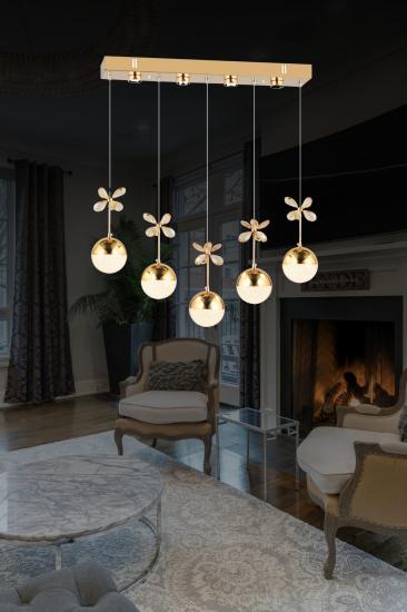 Dekoratif Sarkıt Avize BLX-LD-085-5-S