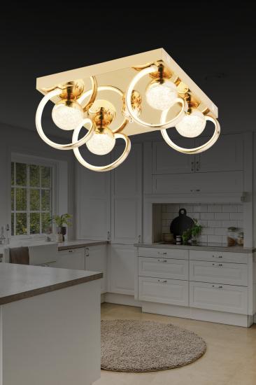 Dekoratif Led Avize BLX-PL-019-4-K